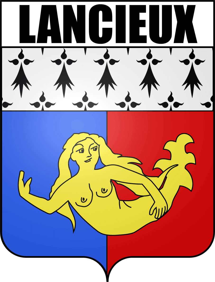 Autocollant Blason Lancieux - Autocollant BZH