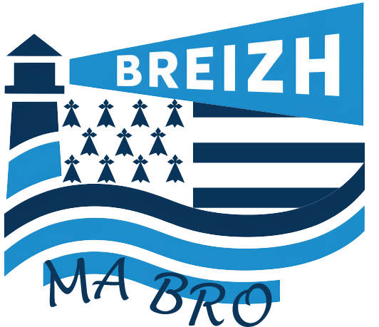 Autocollant Phare Drapeau Breizh Ma Bro