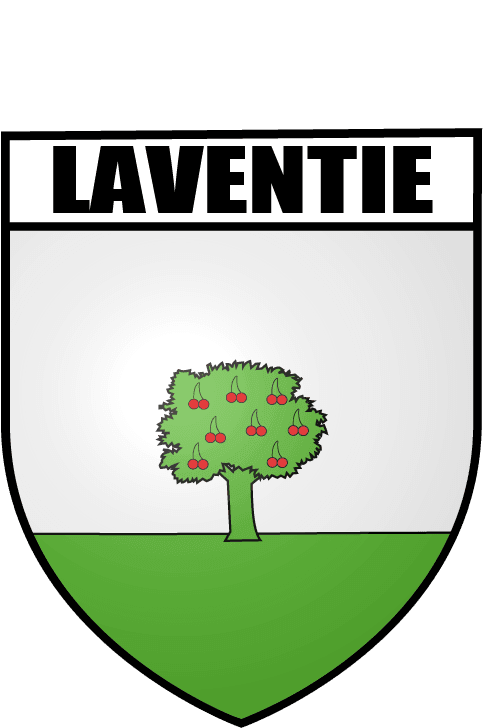 Autocollant Blason Ville LAVENTIE - Autocollant BZH