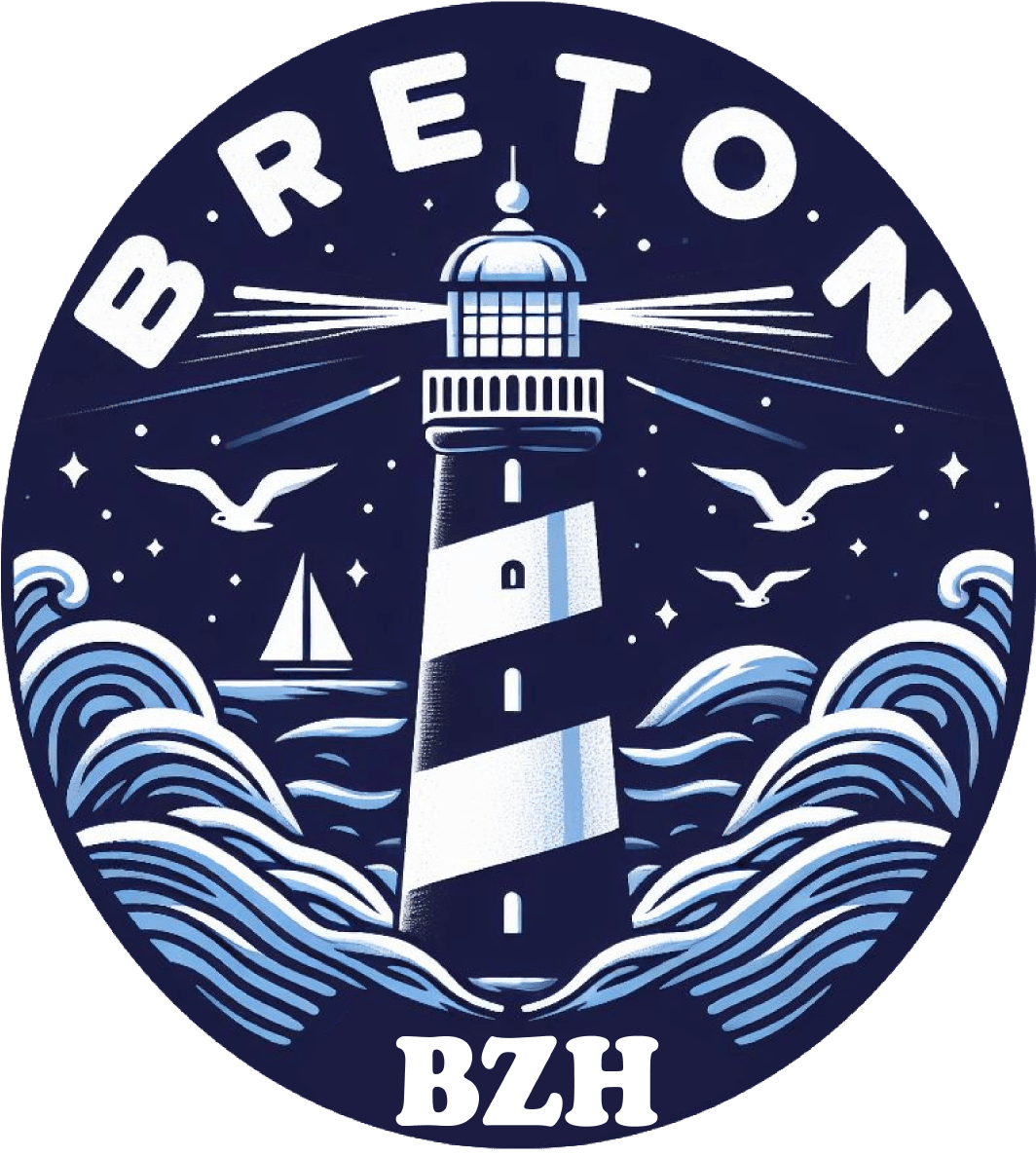 Autocollant Breton Phare BZH - Autocollant BZH