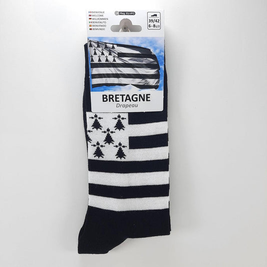 Chaussettes Drapeau Breton - Autocollant BZH