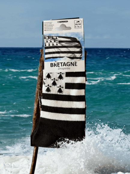 Chaussettes Drapeau Breton - Autocollant BZH