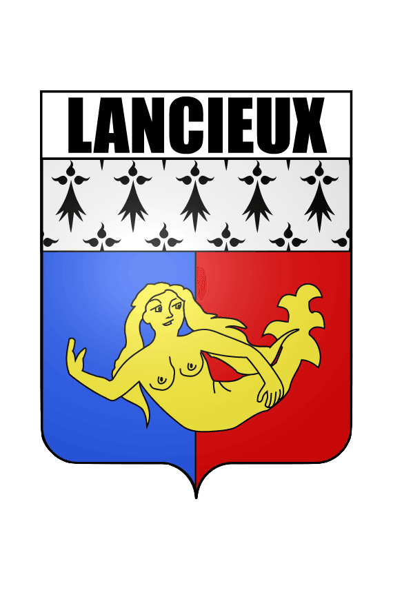 Autocollant Blason Lancieux - Autocollant BZH