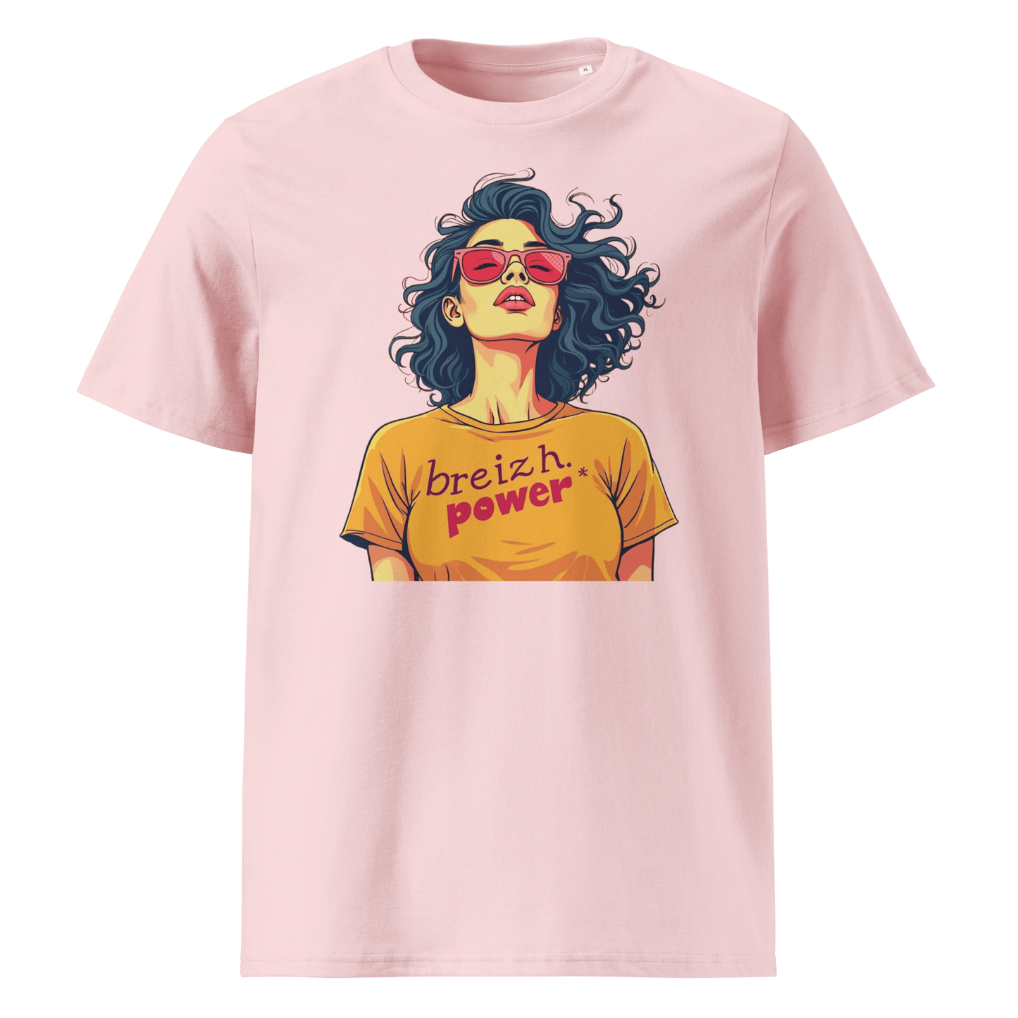 T-shirt Femme Breizh Power - Autocollant BZH