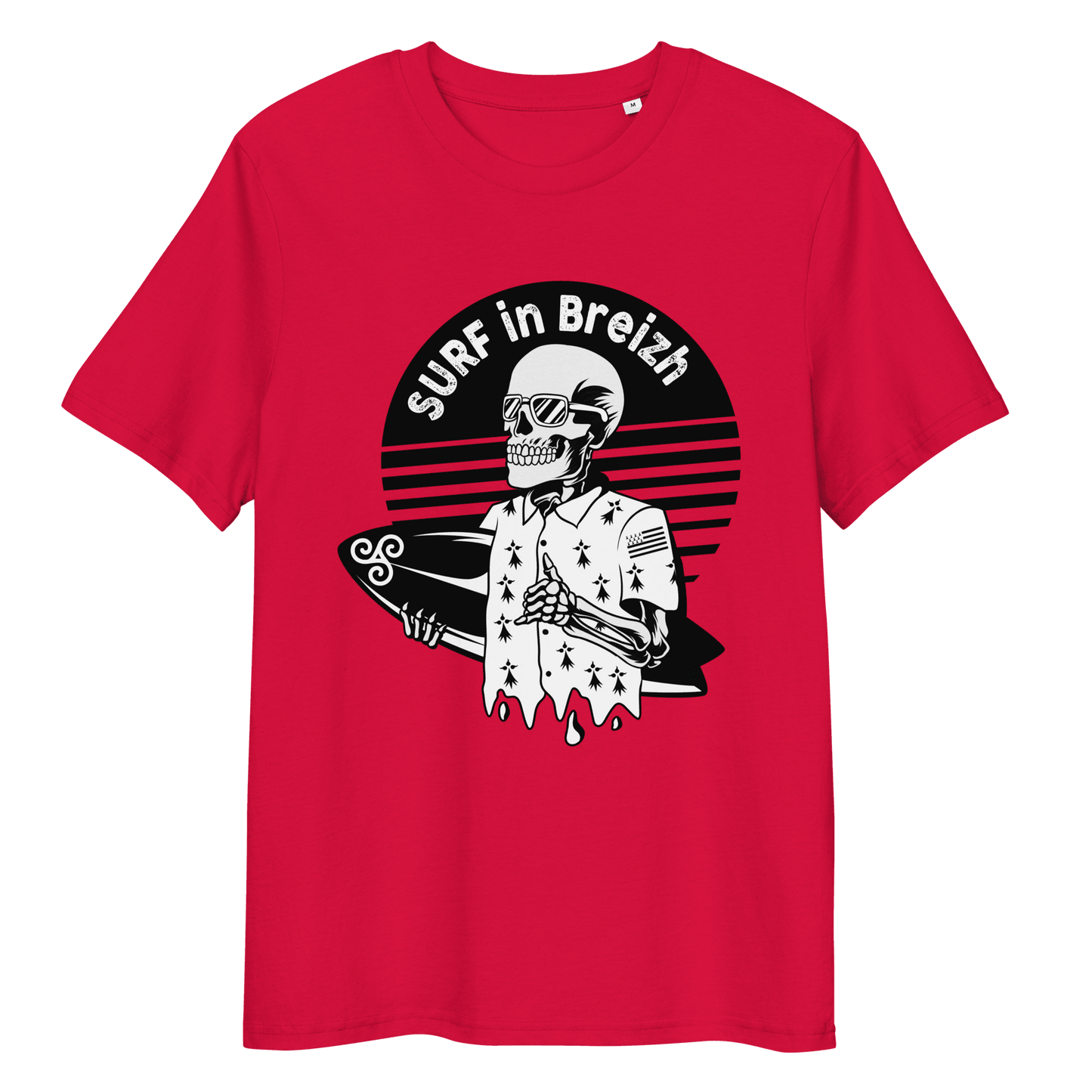 T-shirt Surf in Breizh - Autocollant BZH