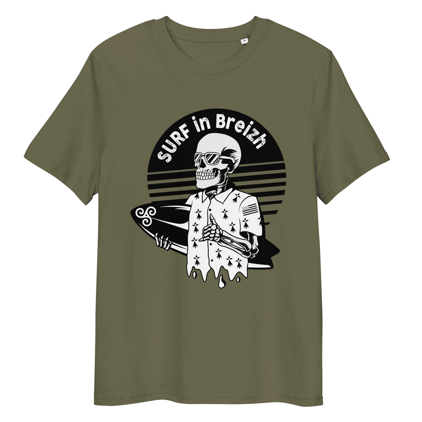 T-shirt Surf in Breizh - Autocollant BZH