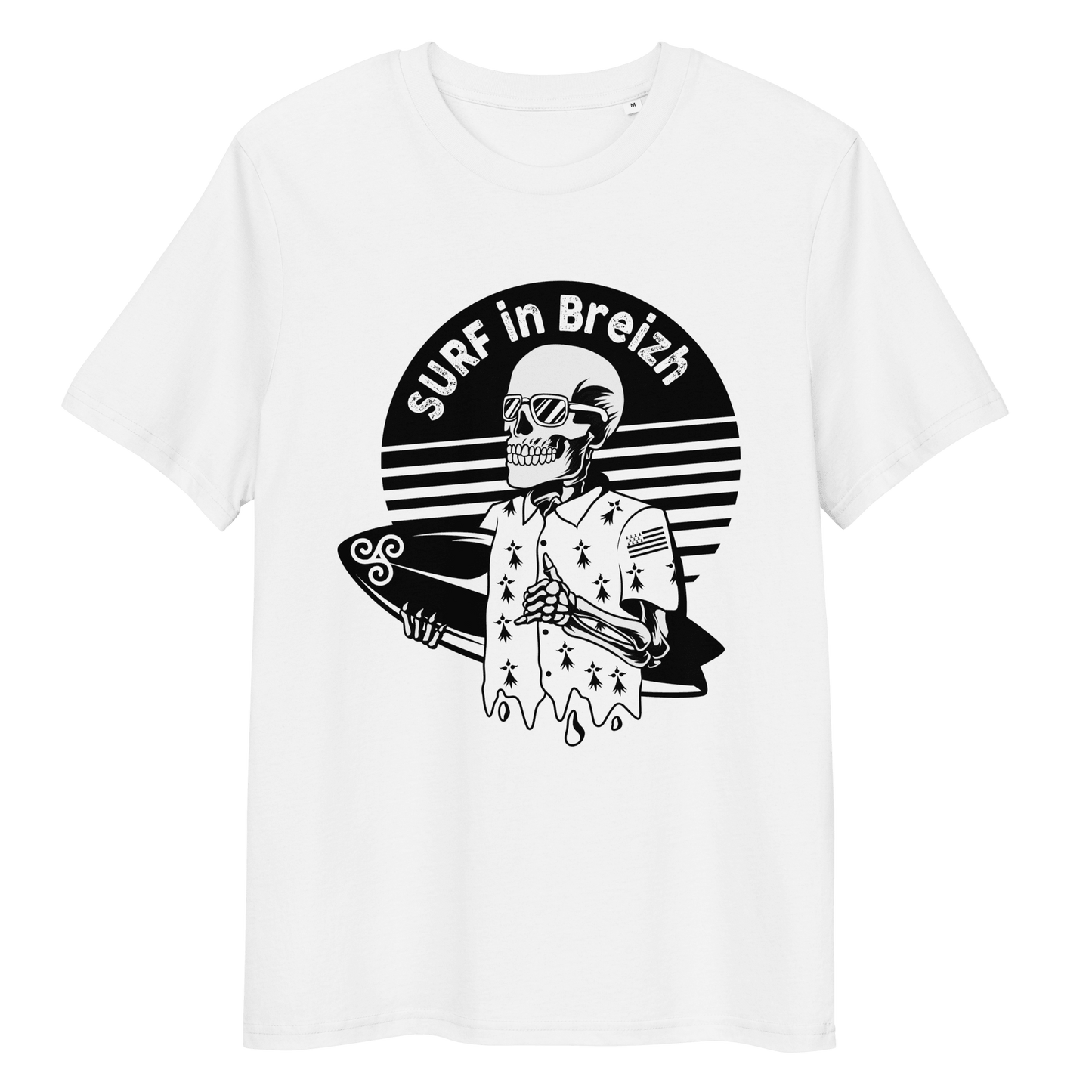 T-shirt Surf in Breizh - Autocollant BZH