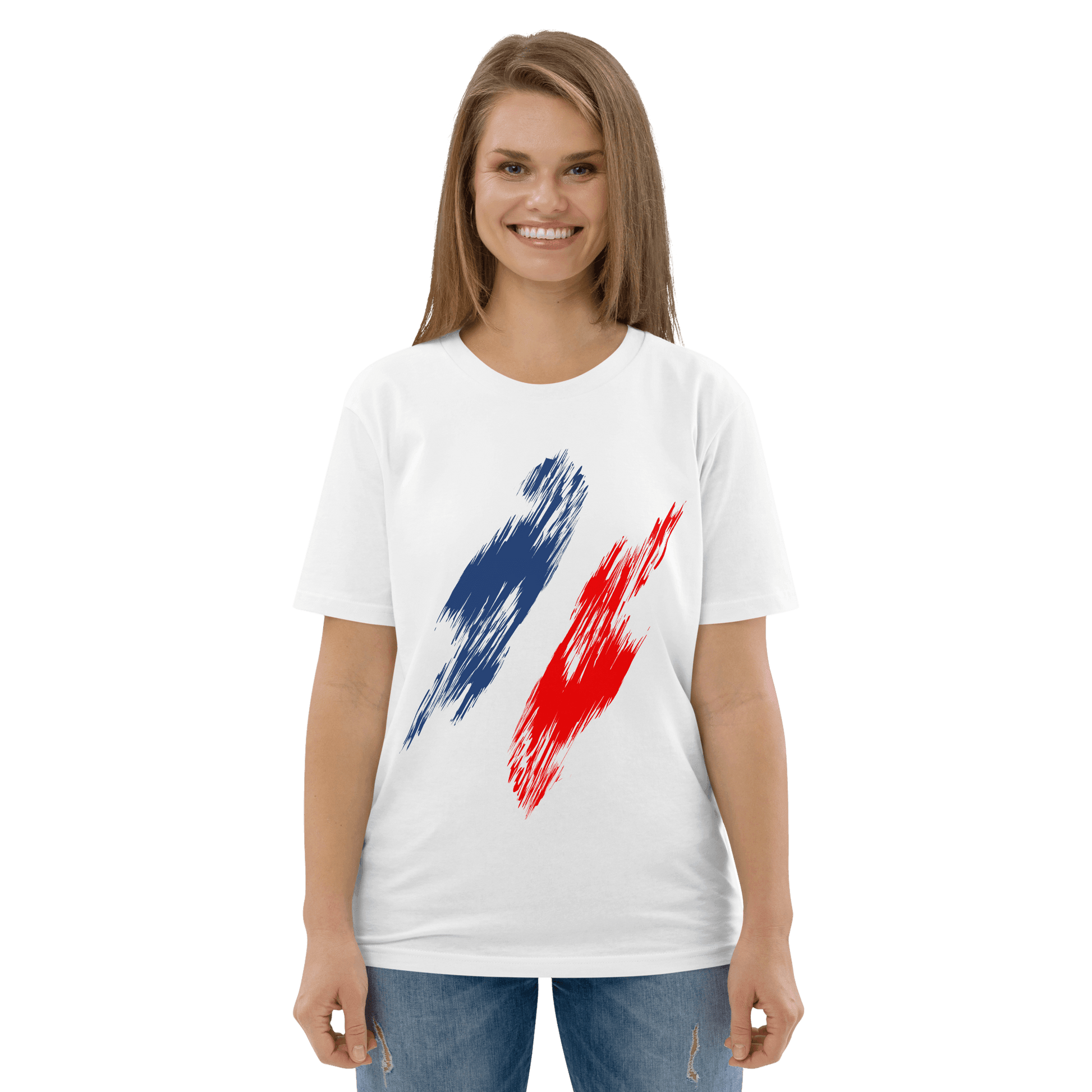 T-shirt unisexe Bleu Blanc Rouge - Autocollant BZH