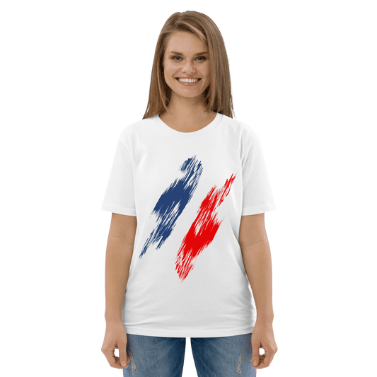 T-shirt unisexe Bleu Blanc Rouge - Autocollant BZH