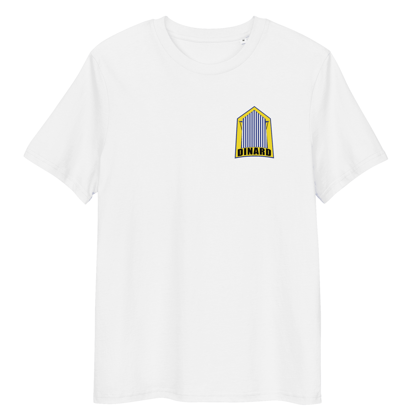 T-shirt unisexe Dinard Cabine Plage - Autocollant BZH