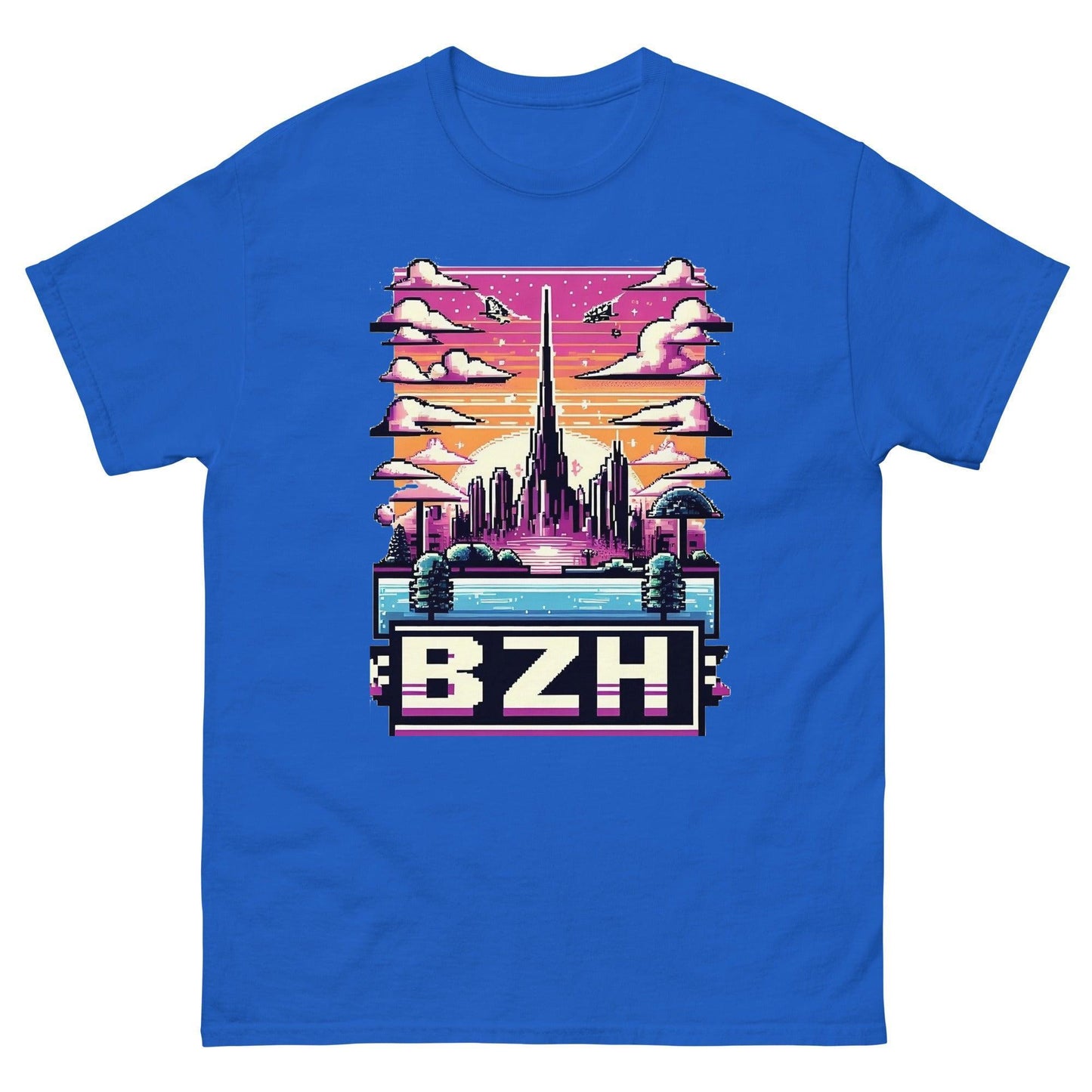 Tee-shirt BZH Pixel Art - Autocollant BZH