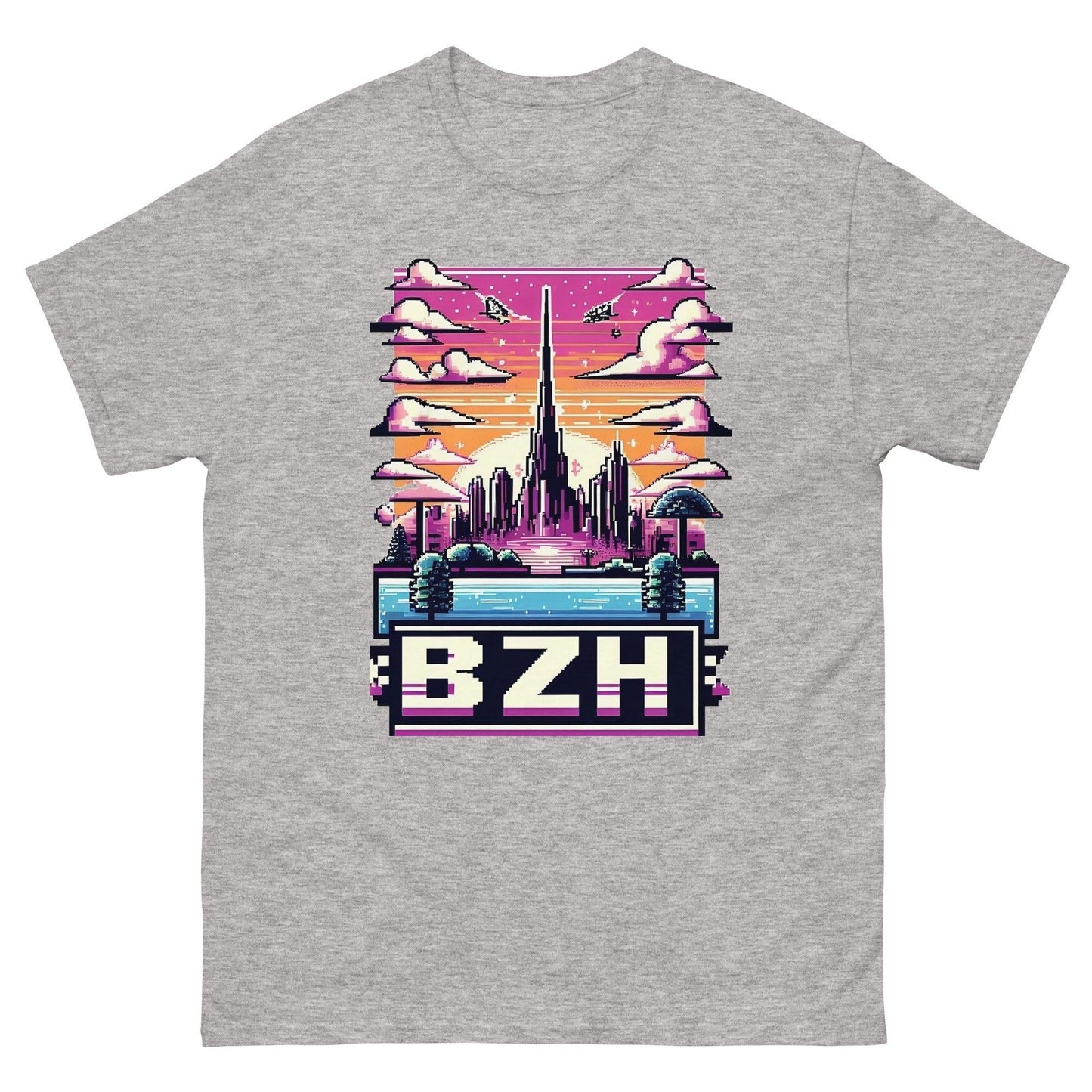 Tee-shirt BZH Pixel Art - Autocollant BZH