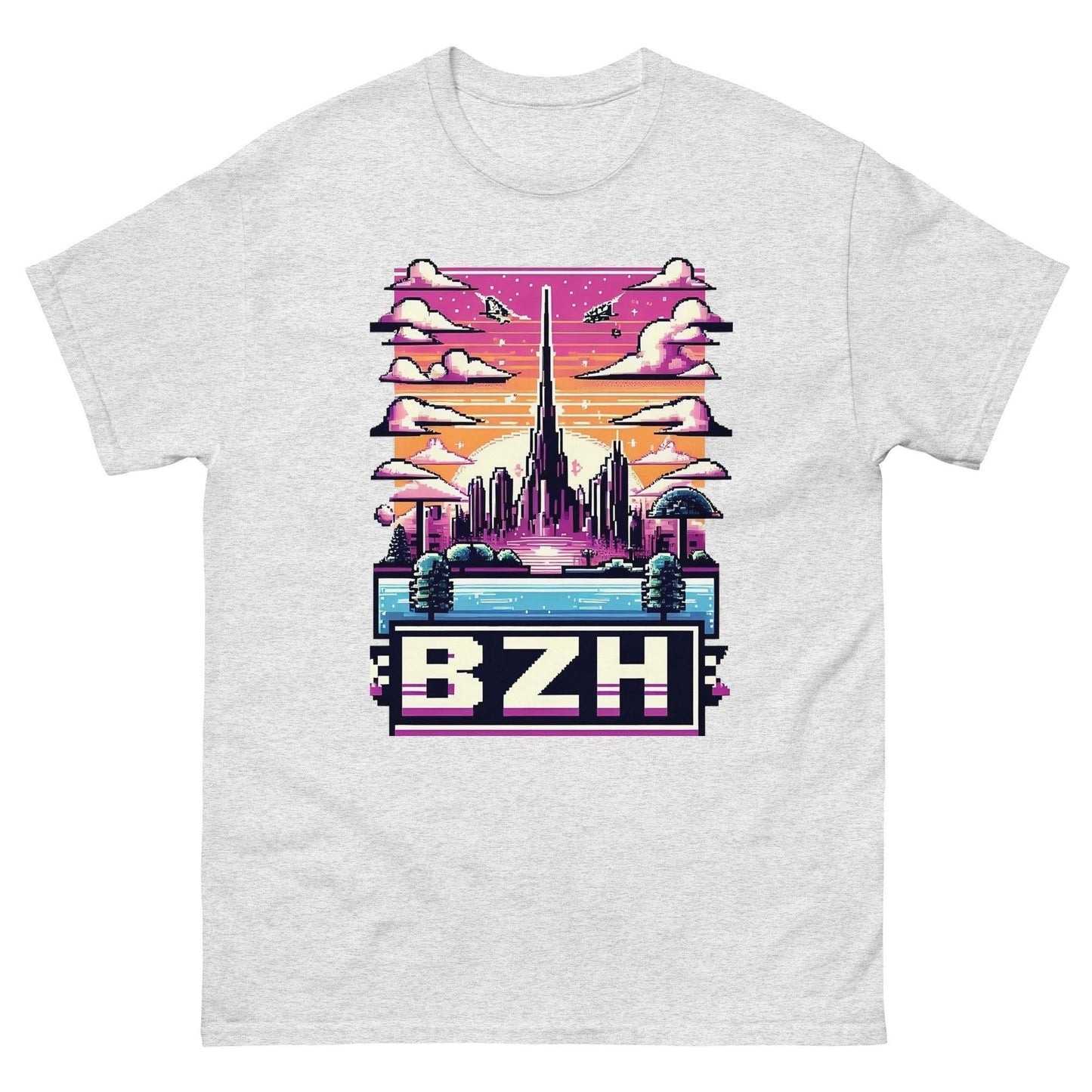 Tee-shirt BZH Pixel Art - Autocollant BZH