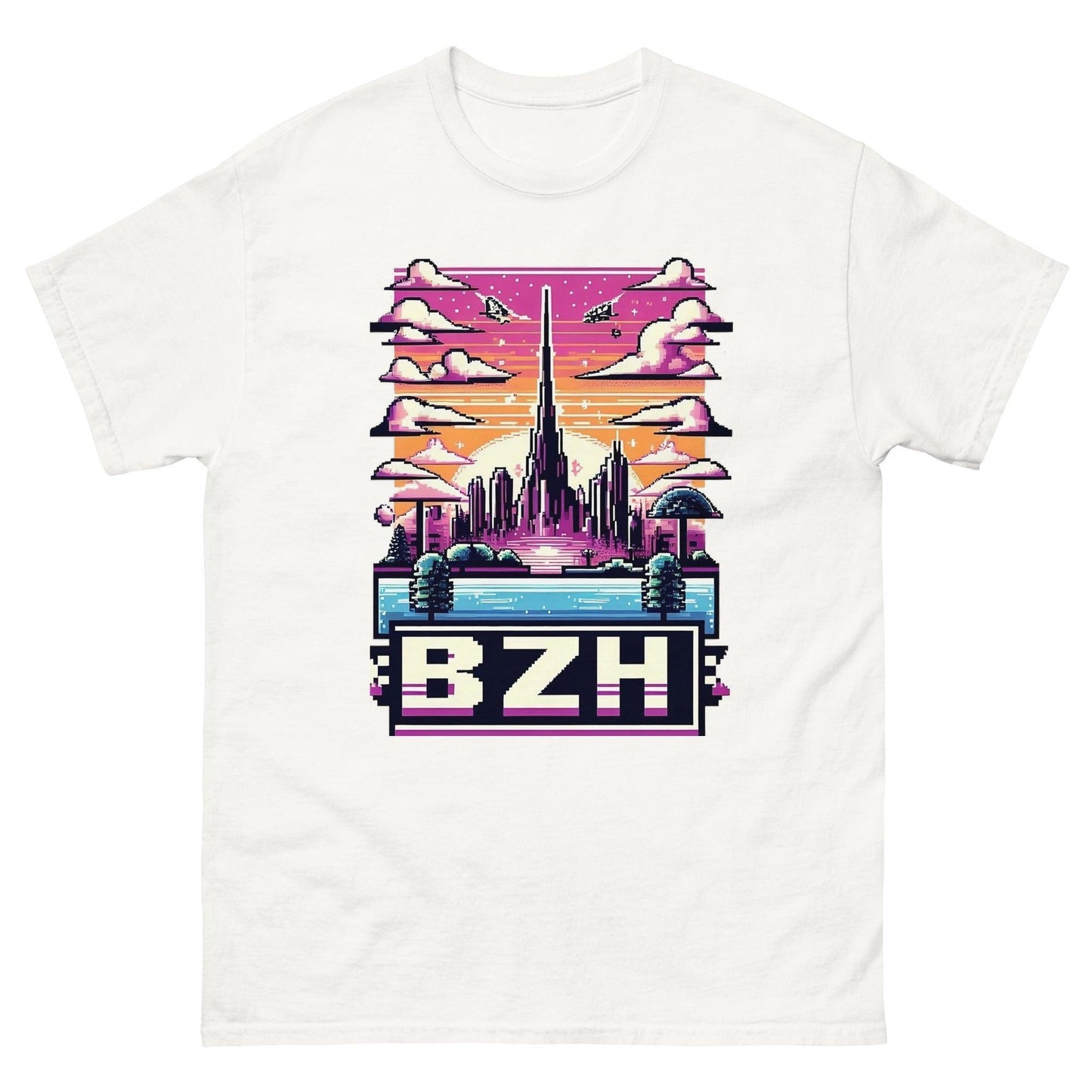 Tee-shirt BZH Pixel Art - Autocollant BZH