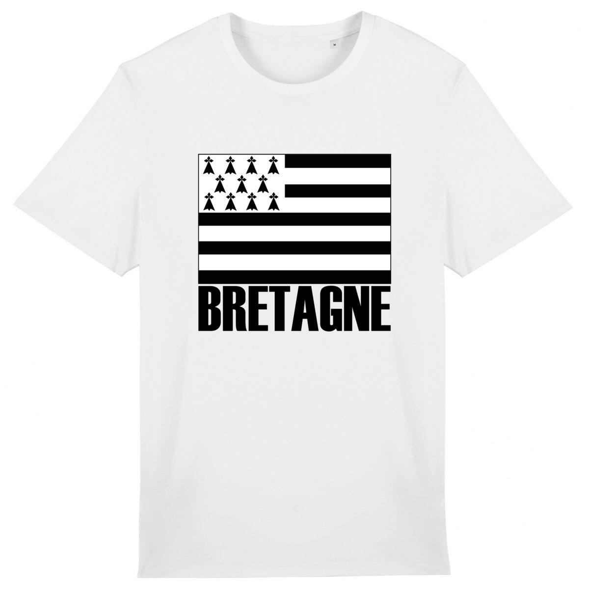 Tee-Shirt Drapeau Breton Bretagne - Autocollant BZH