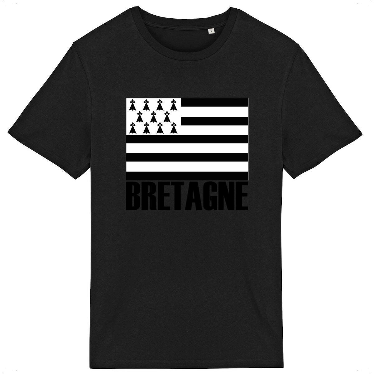 Tee-Shirt Drapeau Breton Bretagne - Autocollant BZH