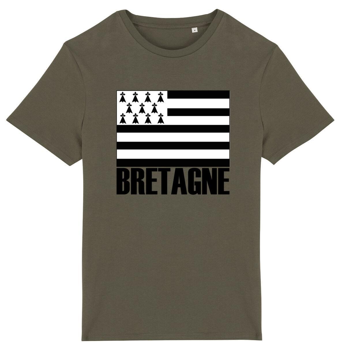 Tee-Shirt Drapeau Breton Bretagne - Autocollant BZH