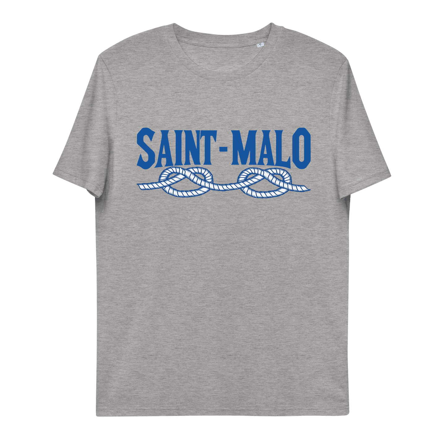 Tee-shirt Saint Malo Corde | Original, Marin & Écologique - Autocollant BZH