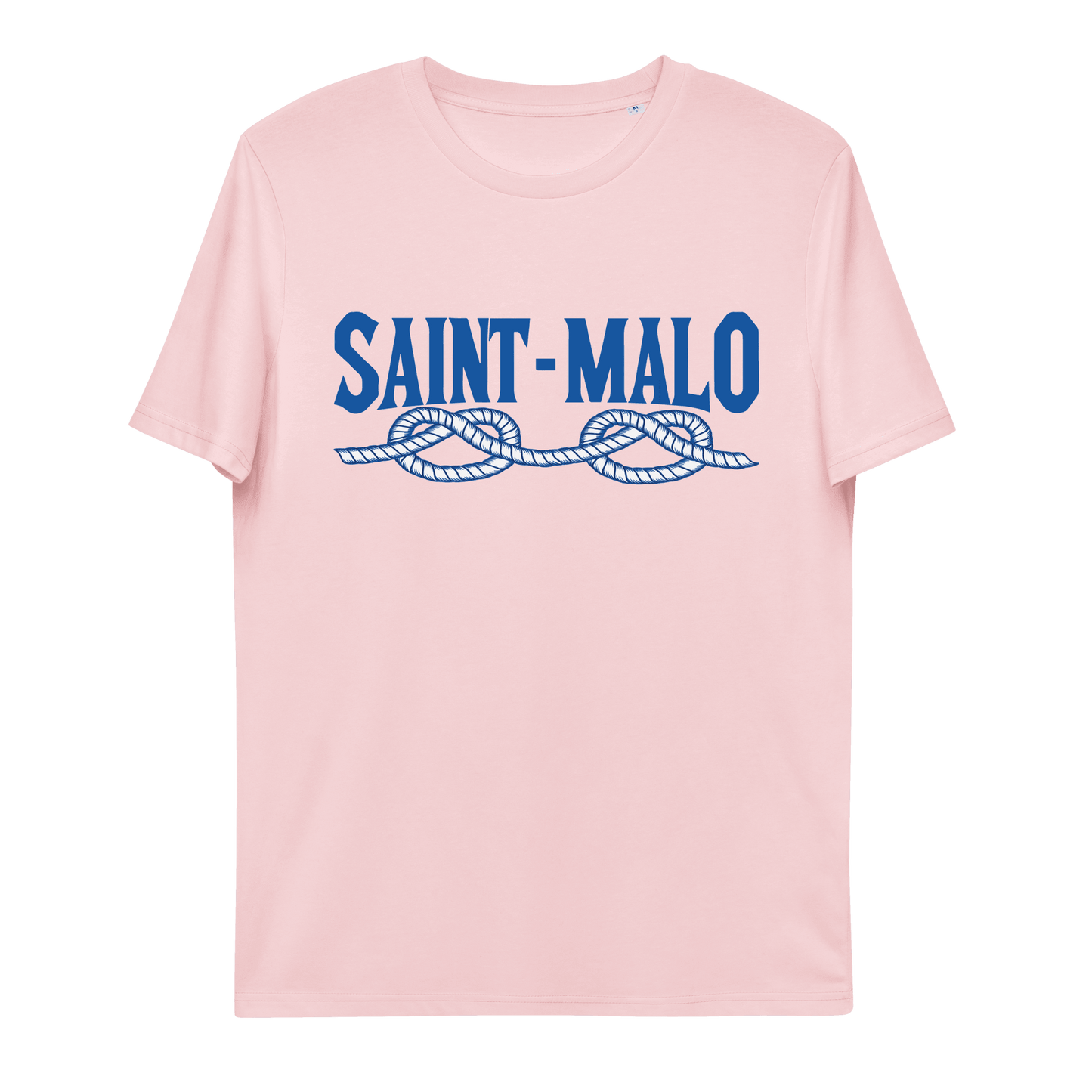 Tee-shirt Saint Malo Corde | Original, Marin & Écologique - Autocollant BZH