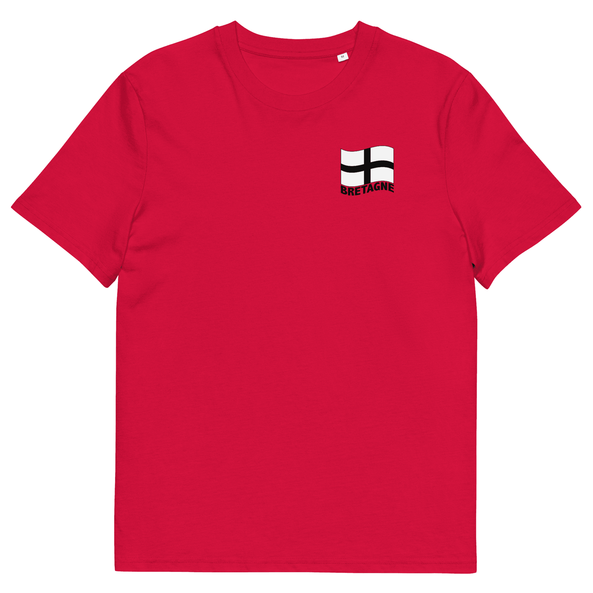 Tee-shirt unisexe Drapeau Kroaz Du Bretagne - Autocollant BZH