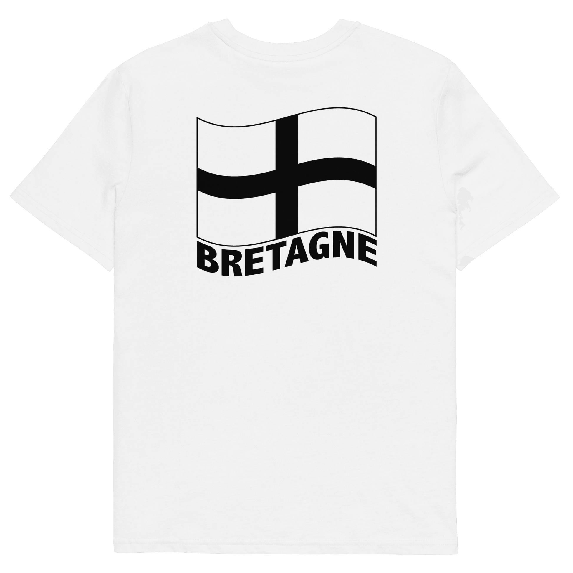 Tee-shirt unisexe Drapeau Kroaz Du Bretagne - Autocollant BZH