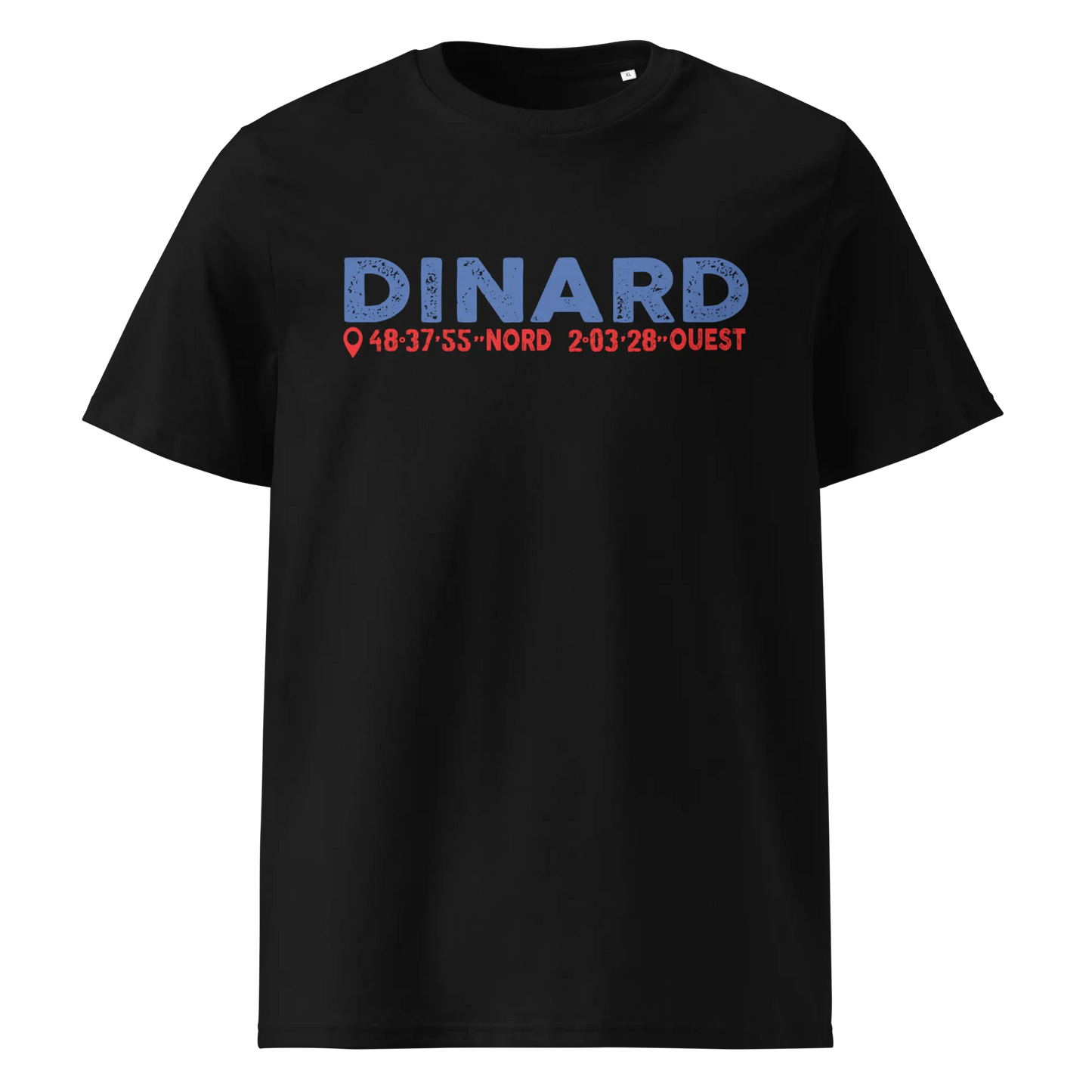 Tee-shirt Bio Dinard Latitude Longitude