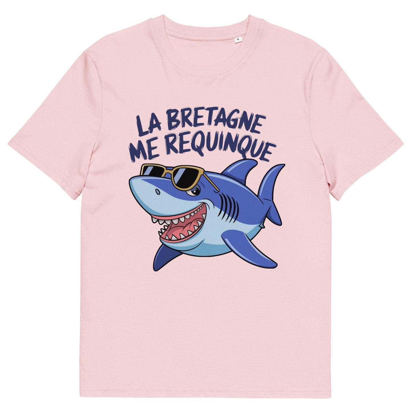 T-shirt Bio "La Bretagne Me Requinque" : Le Boost d'Énergie Breton