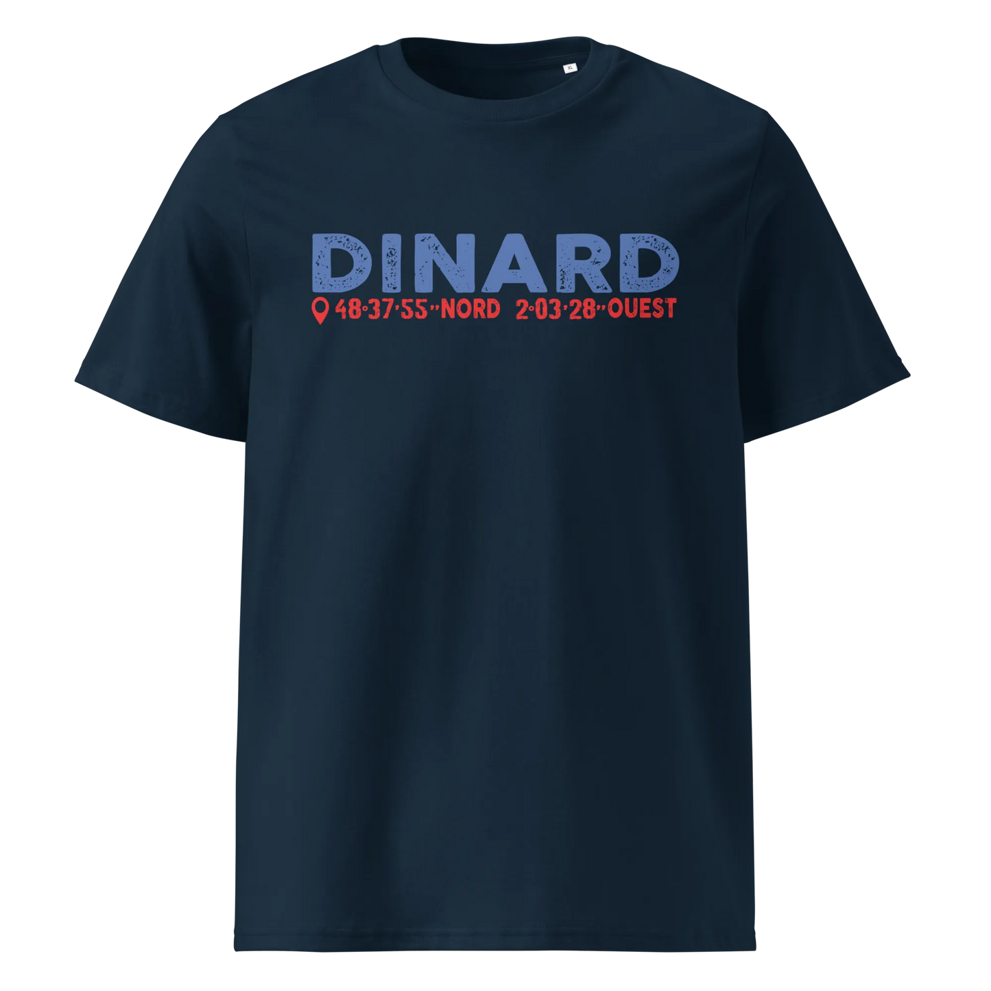 Tee-shirt Bio Dinard Latitude Longitude