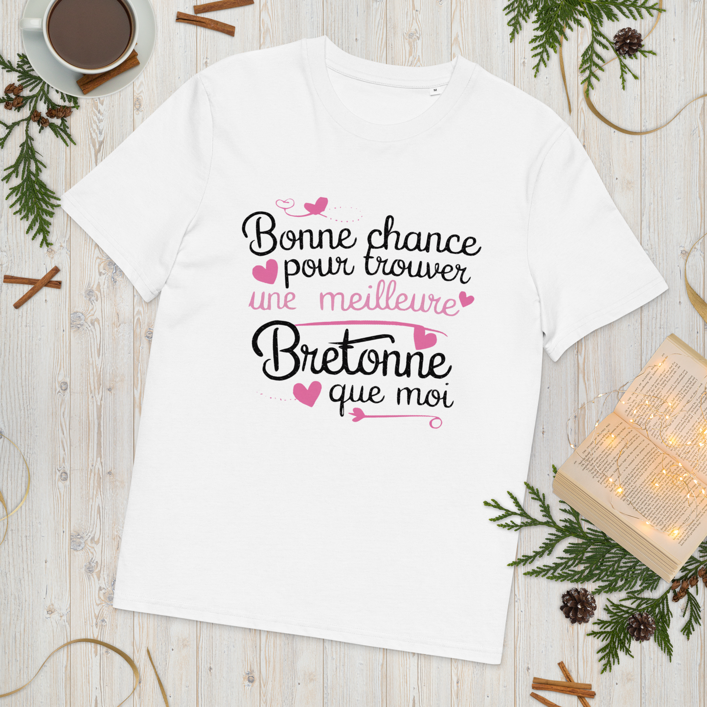 T-shirt Bonne Chance pour Trouver une meilleure Bretonne