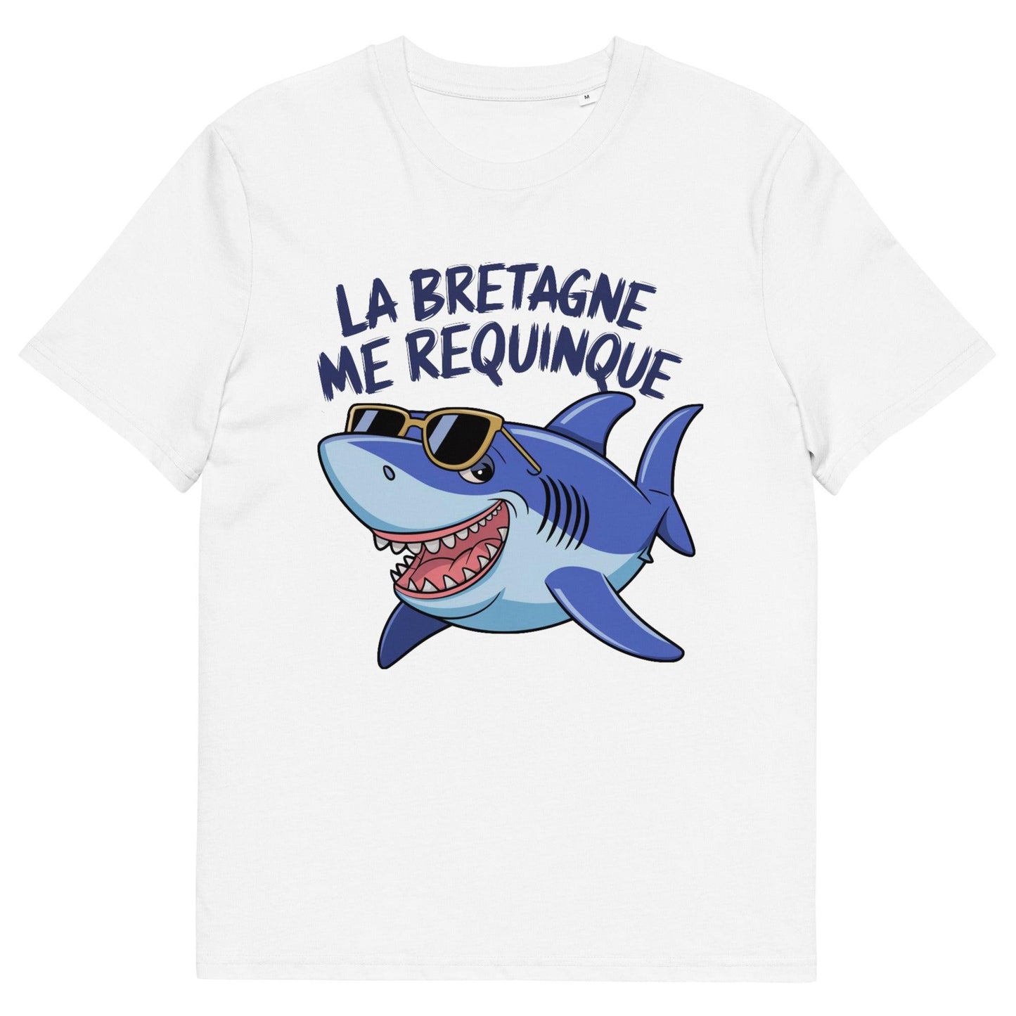 T-shirt Bio "La Bretagne Me Requinque" : Le Boost d'Énergie Breton