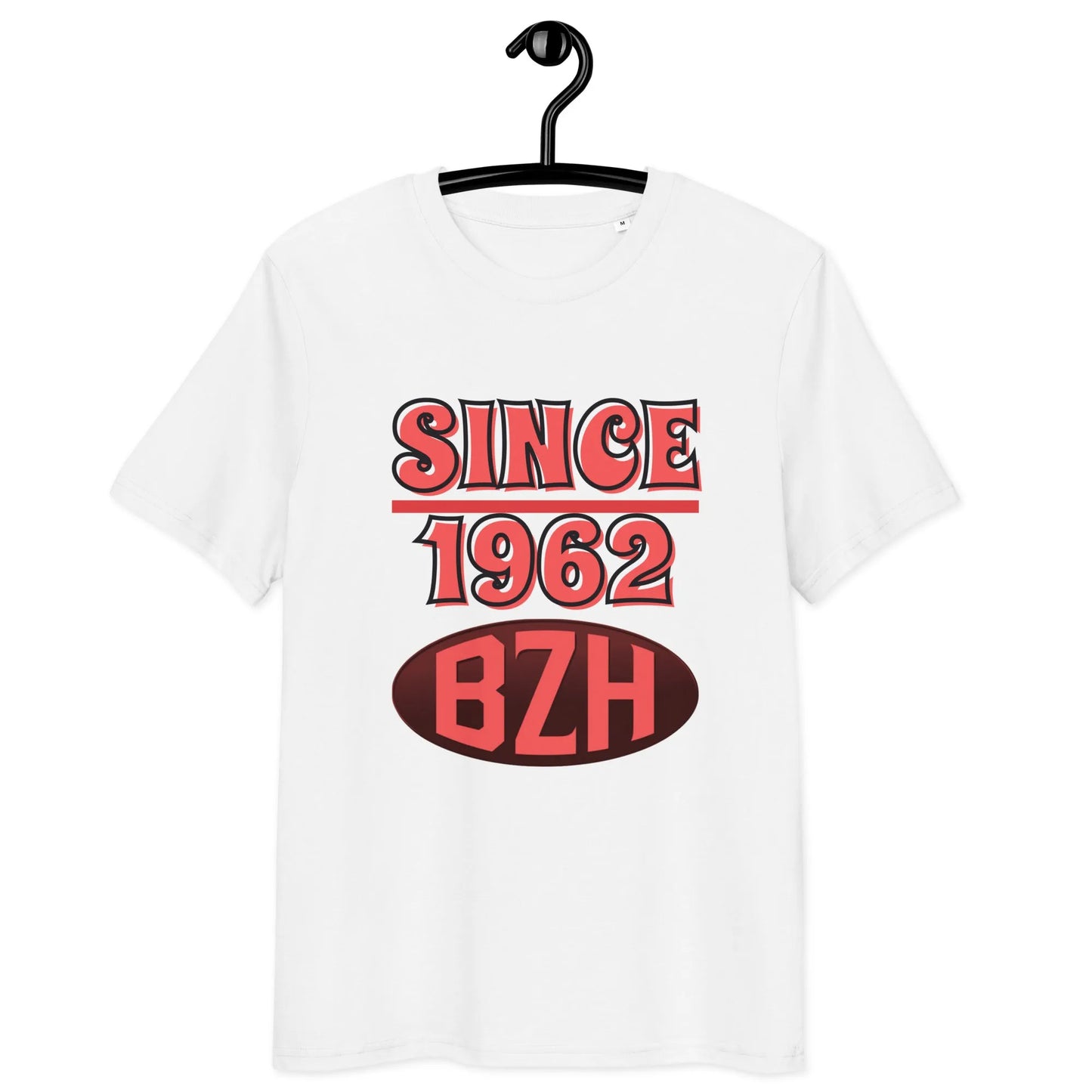 T-shirt Bio "SINCE BZH" - 100% Coton - Date de Naissance Personnalisée