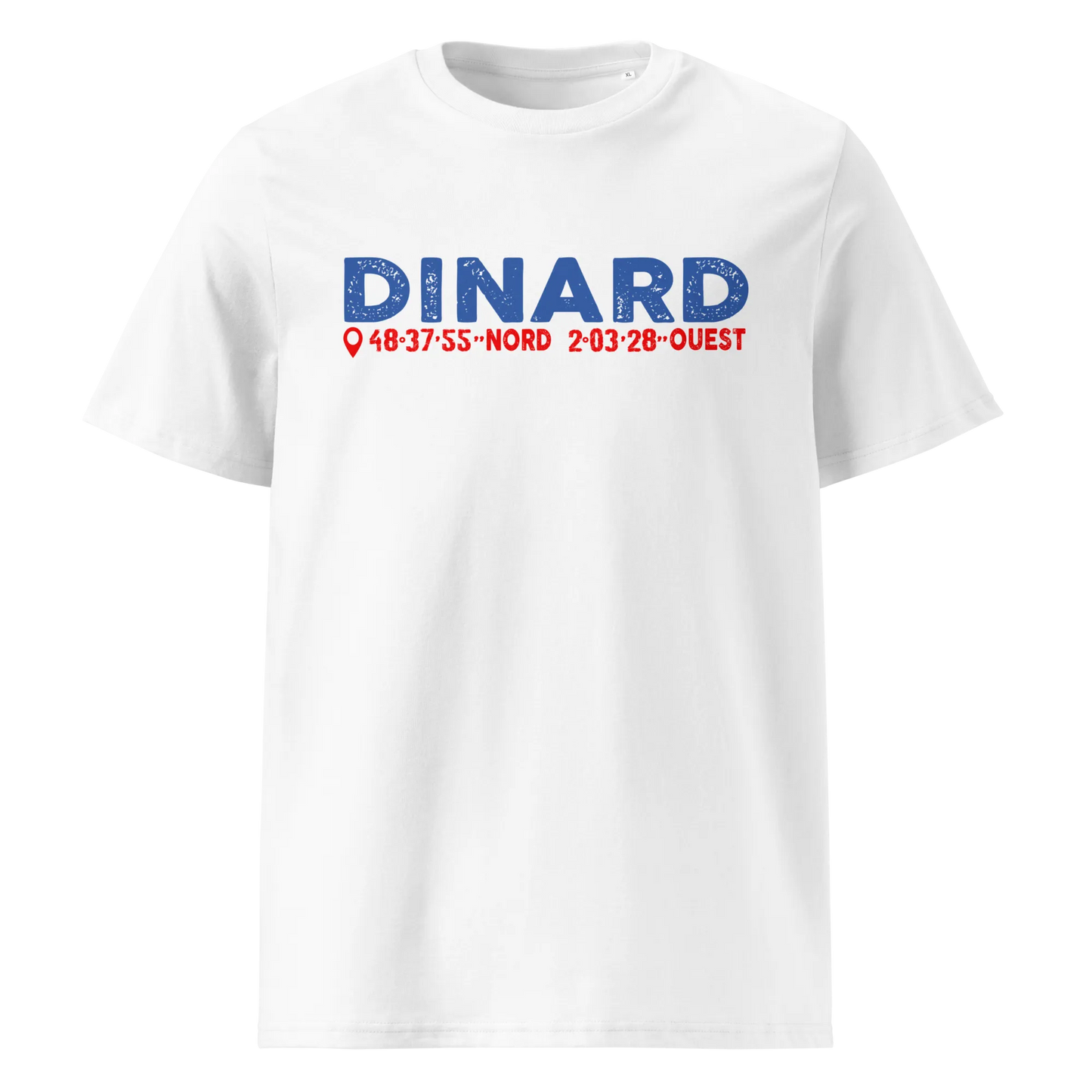 Tee-shirt Bio Dinard Latitude Longitude