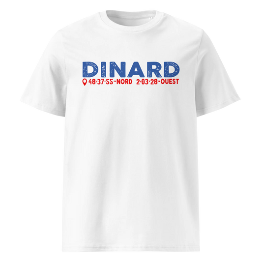 Tee-shirt Bio Dinard Latitude Longitude