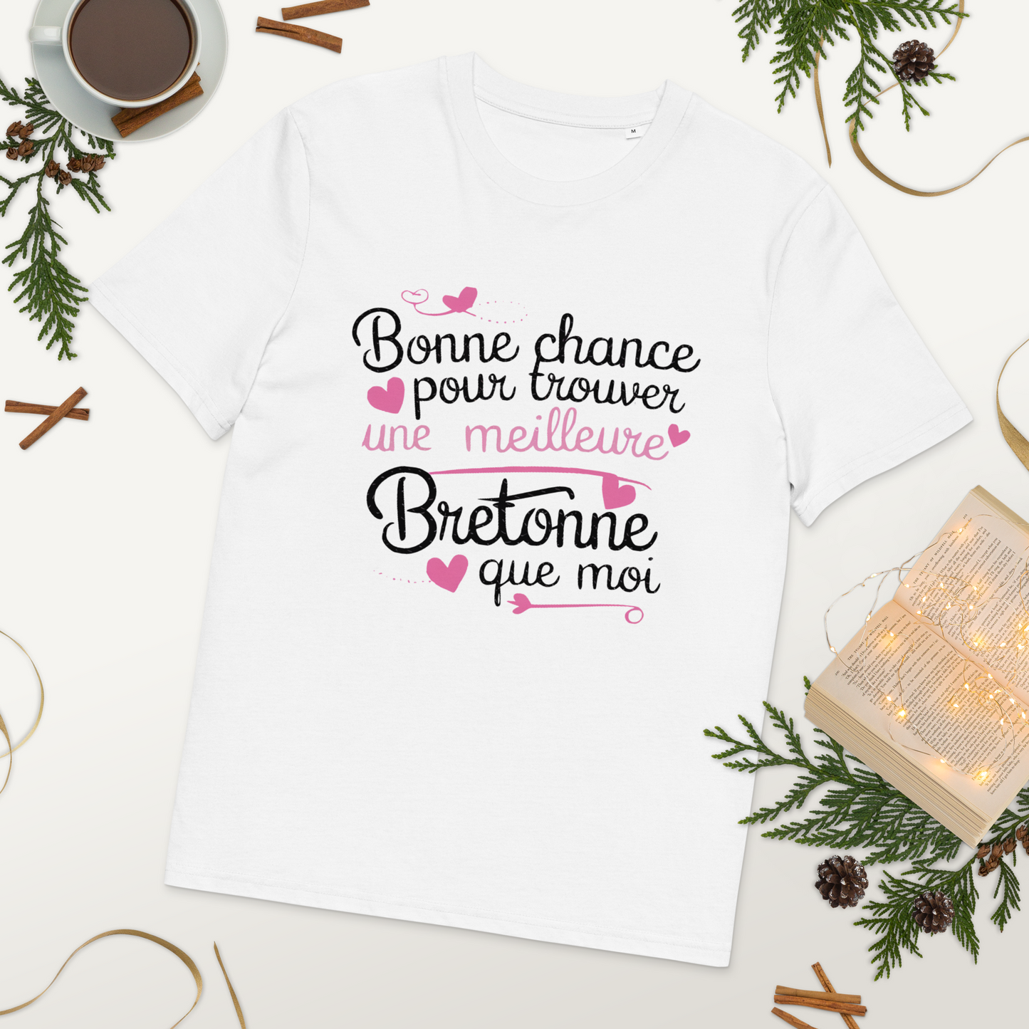 T-shirt Bonne Chance pour Trouver une meilleure Bretonne