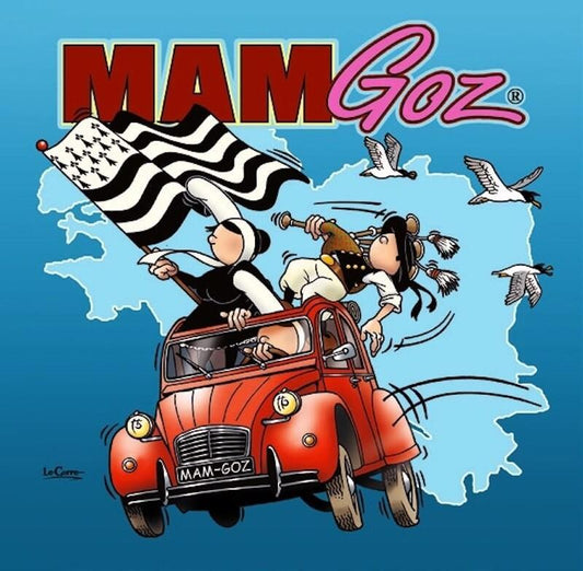 Disque de stationnement MAM'GOZ - Autocollant BZH