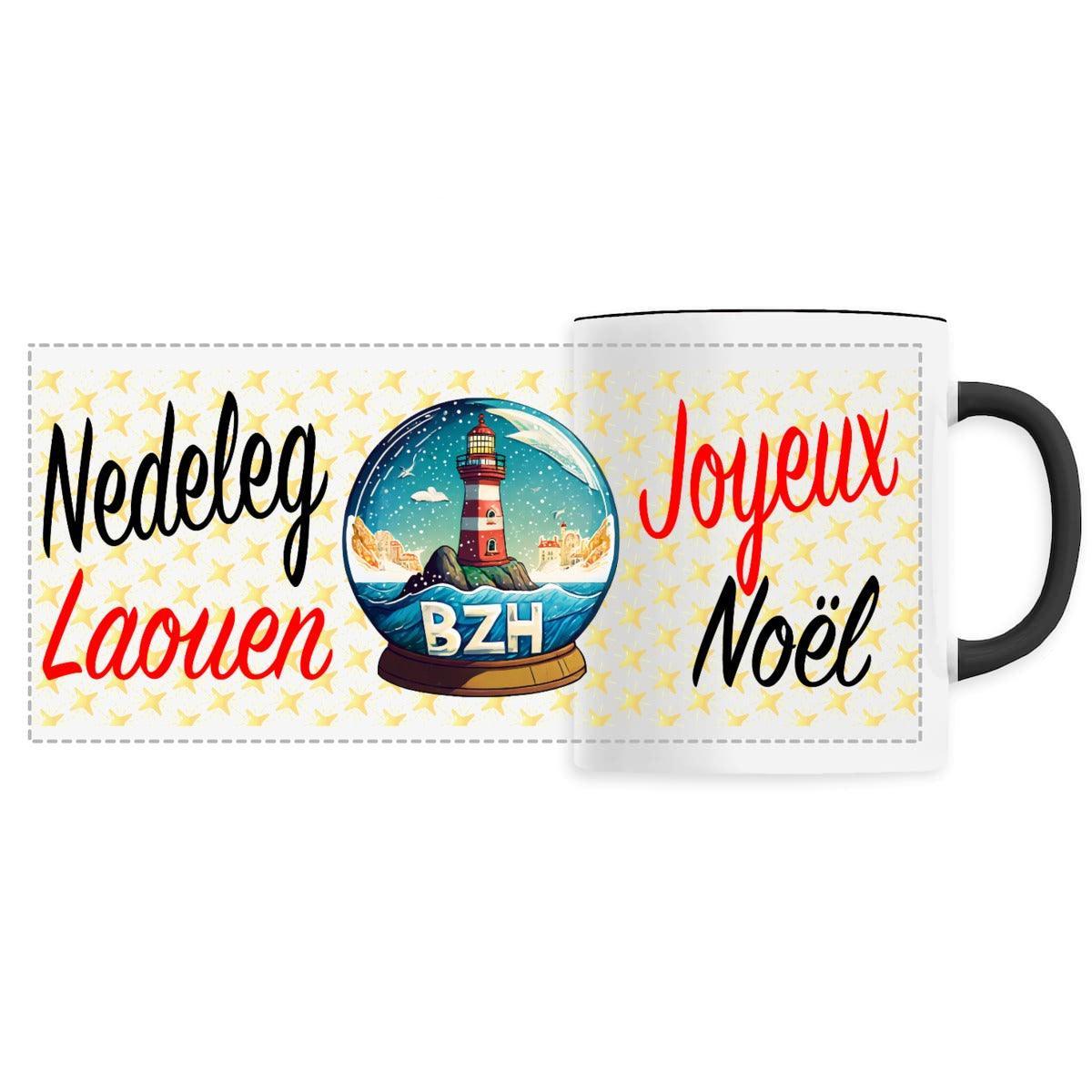 Mug Breton Joyeux Noël - Autocollant BZH