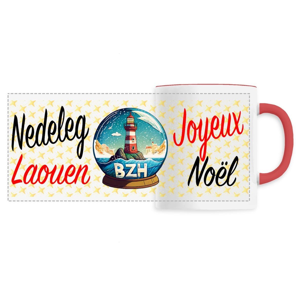 Mug Breton Joyeux Noël - Autocollant BZH