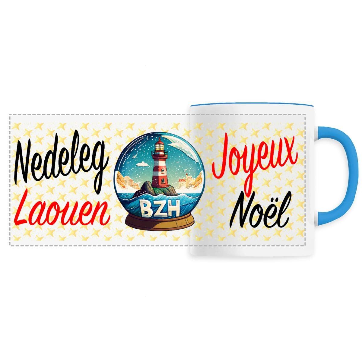 Mug Breton Joyeux Noël - Autocollant BZH