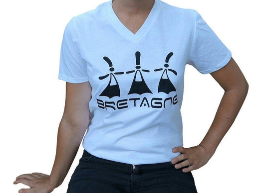 Tee-shirt Bretagne Bigoudènes - Autocollant BZH