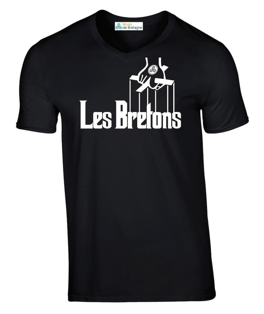 Tee-shirt Breton Mafia Les Bretons - Autocollant BZH