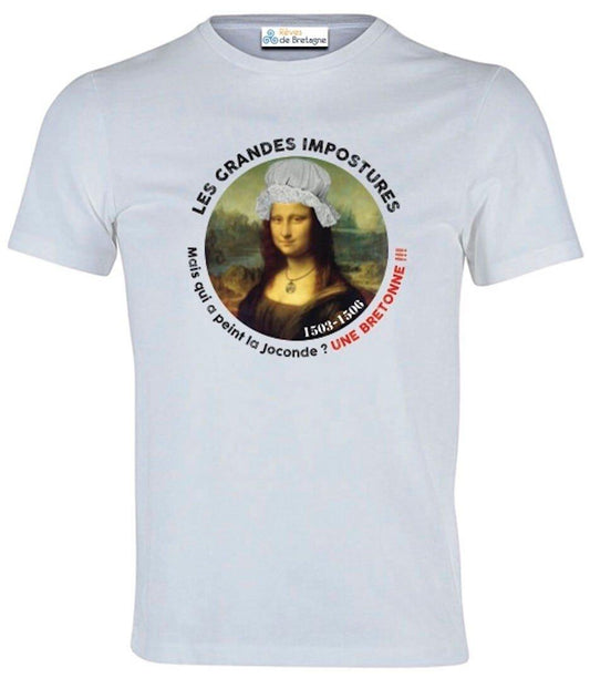 Tee-shirt Mais Qui A Peint la Joconde ? - Autocollant BZH