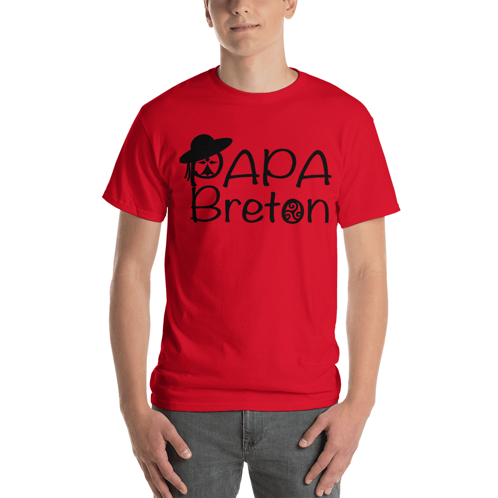 Tee-Shirt Papa Breton - Autocollant BZH